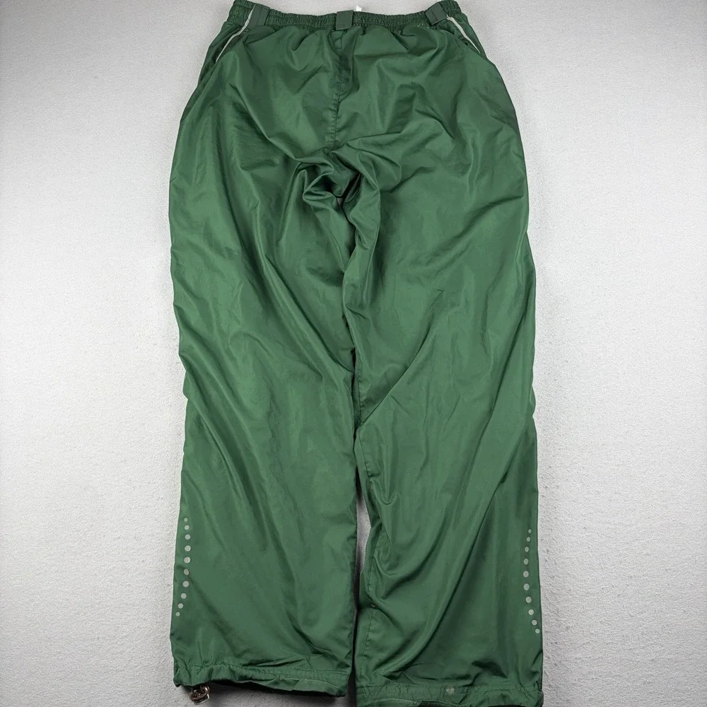 Nike Storm-Fit Green Baggy Full Zip Rain Track Pants Men's Large 2012